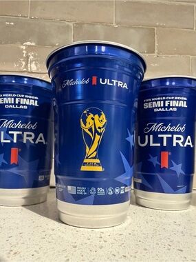 Michelob Ultra party cups -FIFA WORLD CUP SEMIFINAL